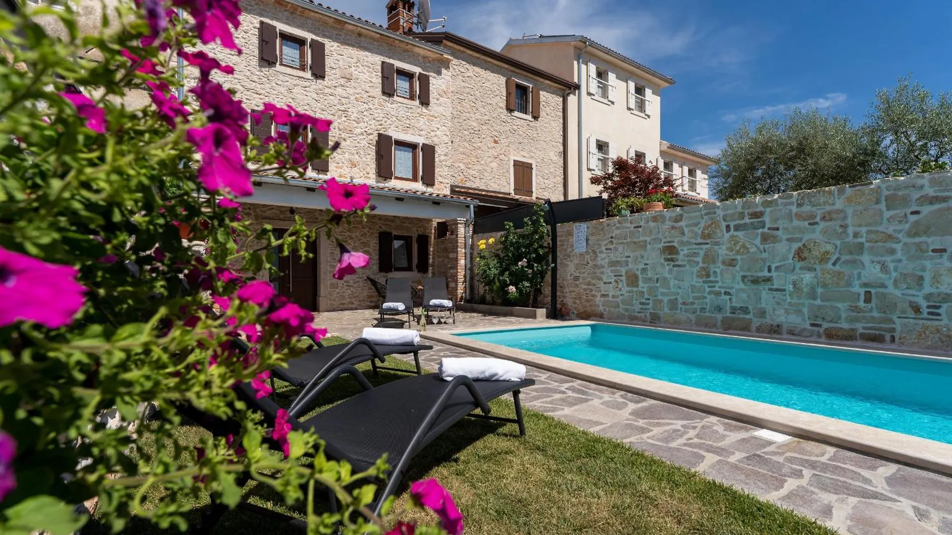 Rustic Villa Stone House With Pool In Umag Cepljani 0*,